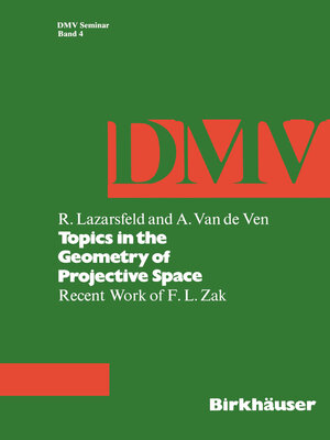 cover image of Topics in the Geometry of Projective Space